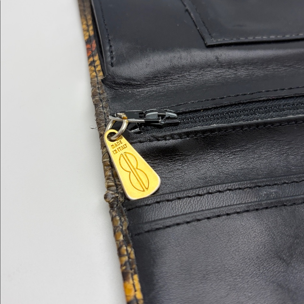 Vintage Bosca Python Checkbook Wallet - Picture 9 of 9